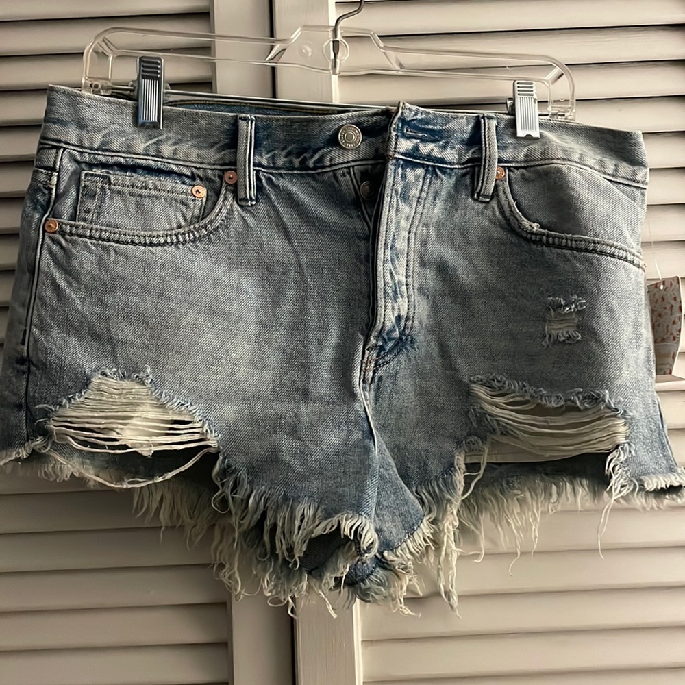 Free People Jean Shorts Size 28 NWT